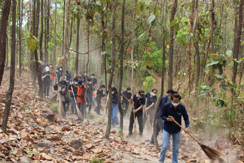คณะพัฒนาการท่องเที่ยวจัดกิจกรรมวันคุ้มครองโลก “EarthDay2019”