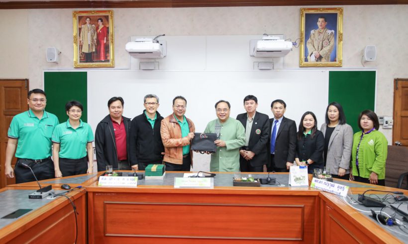 ม.เทคโนโลยีพระจอมเกล้าพระนครเหนือ ดูงาน Green University ของมหาวิทยาลัยแม่โจ้