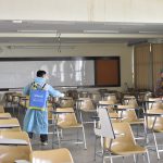คณะสัตวศาสตร์แม่โจ้พ่นน้ำยาฆ่าเชื้อป้องกัน โรคโควิด 19  COVID-19