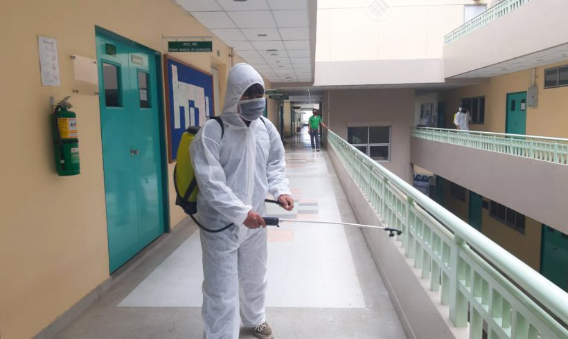 ม.แม่โจ้ร่วมใจสู้ภัยโควิด-19 จัด Big Cleaning Day MAEJO Green Heart Smart University ให้แม่โจ้ทุกพื้นที่ปลอดภัย