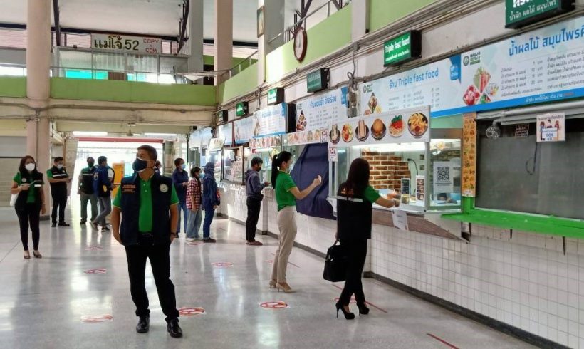 ผู้บริหาร มหาวิทยาลัยแม่โจ้ ตรวจเยี่ยมให้กำลังใจ เน้นย้ำมาตราการป้องกันการแพร่ระบาดของโรคในหน่วยงาน