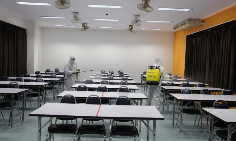 คณะสารสนเทศและการสื่อสาร มหาวิทยาลัยแม่โจ้ ดำเนินมาตรการป้องกันการแพร่ระบาดของโรคติดเชื้อไวรัสโคโรนา 2019 (COVID-19)