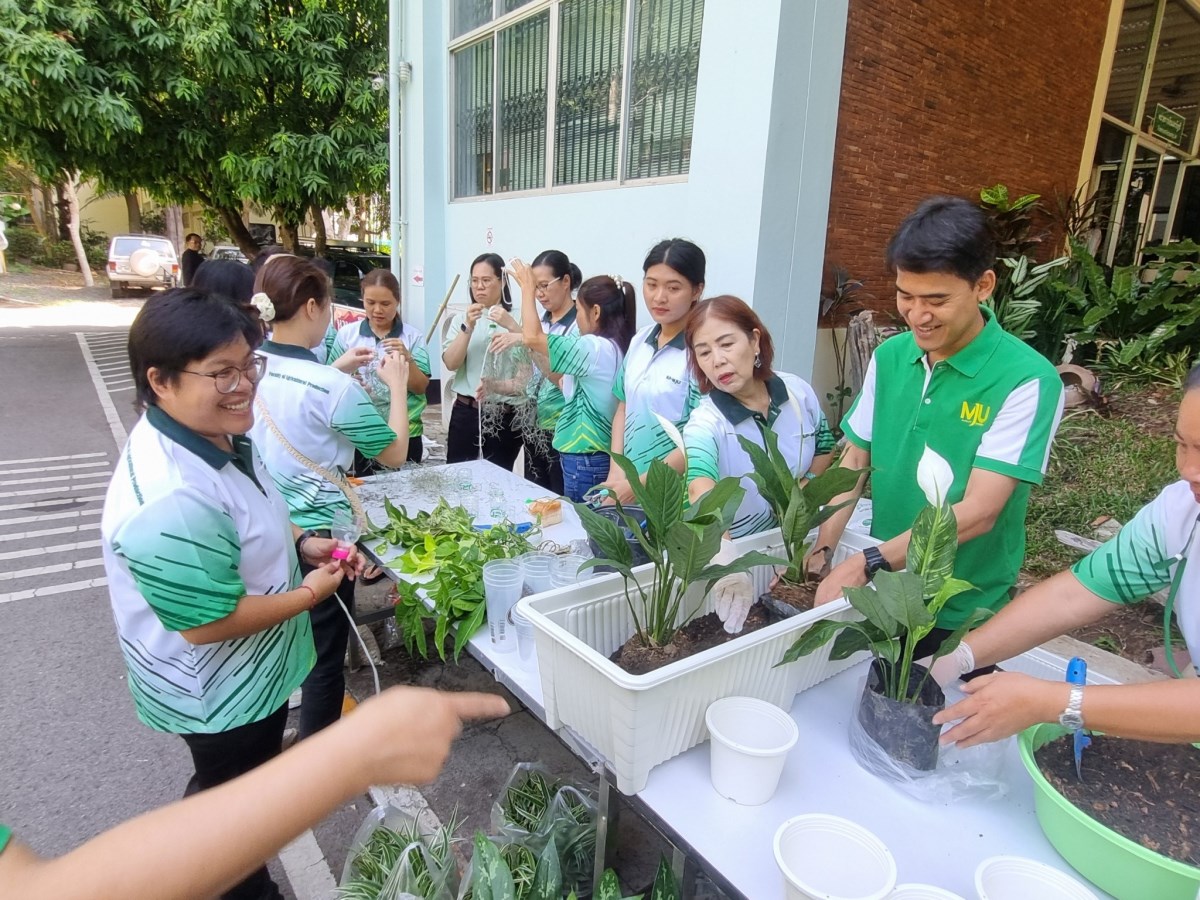 กิจกรรมวันสิ่งแวดล้อมโลก “Big Cleaning Day” ภายใต้โครงการปรับปรุงภูมิทัศน์คณะผลิตกรรมการเกษตร